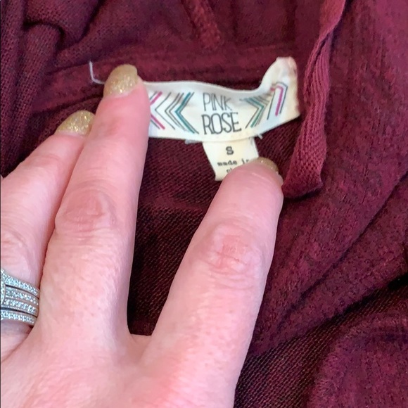 Pink Rose hoodie - Picture 3 of 3